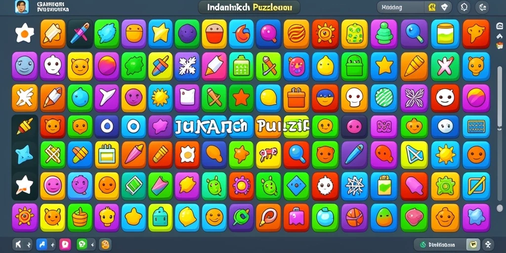 Tampilan menu utama yang menarik dan mudah dinavigasi.