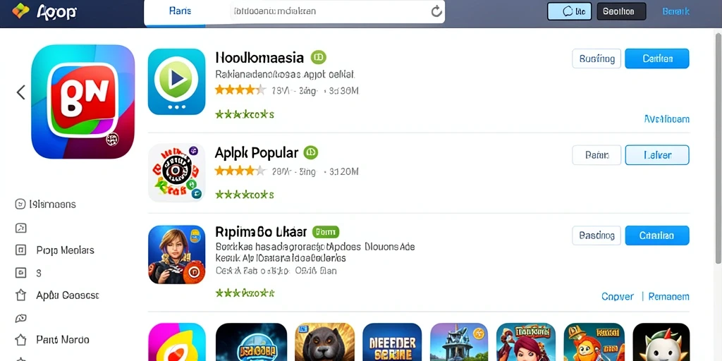 Tampilan awal aplikasi yang menarik dan user-friendly.