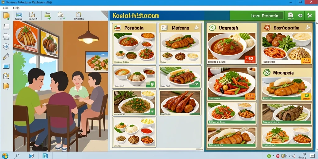 Antarmuka mudah dipahami dan navigasi cepat.
