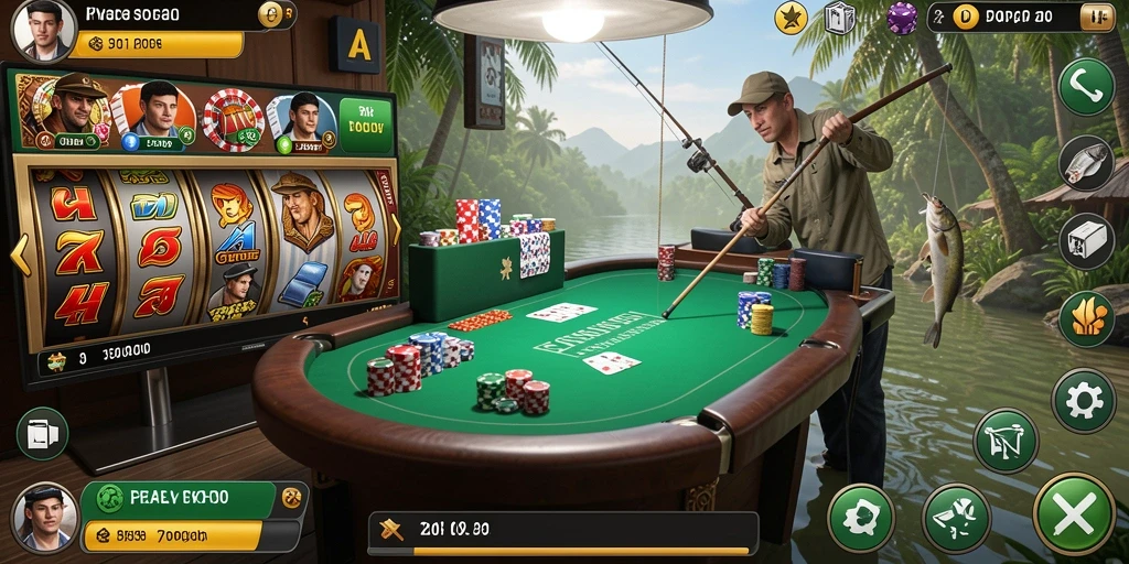 Screenshot menampilkan grafik menarik dari gameplay KILAT77.