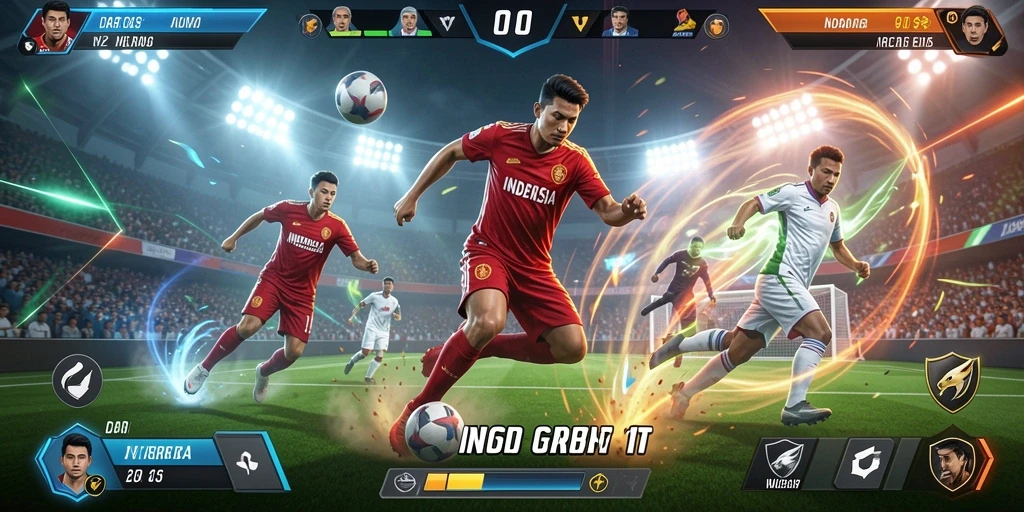 Tampilan awal permainan yang menarik dan intuitif.