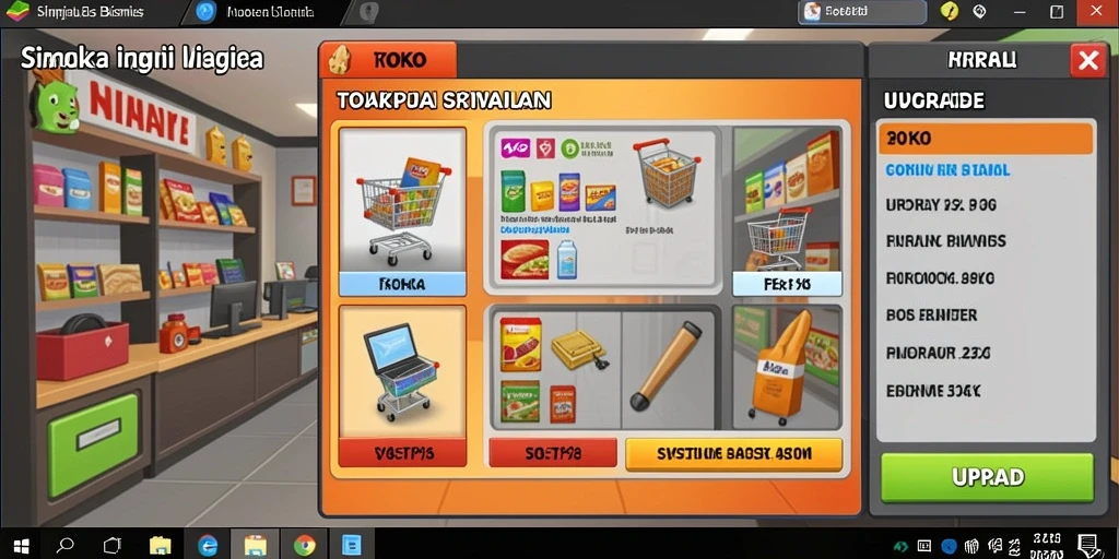 Tampilan antarmuka yang menarik dan mudah digunakan.