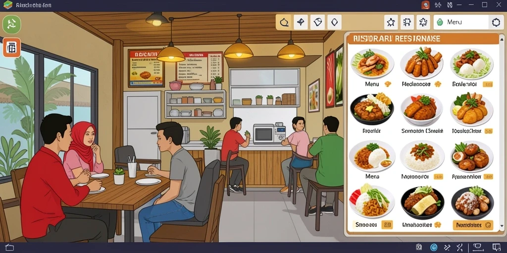Tampilan antarmuka yang sederhana dan intuitif.