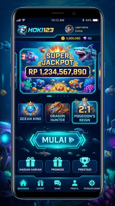 Galeri pratinjau visual hoki123 build APK resmi terbaru